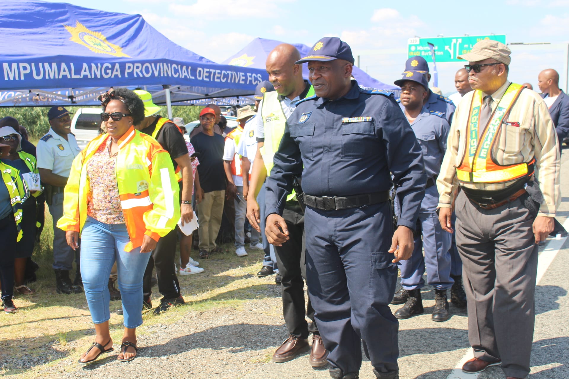 Mpumalanga Premier led a joint operation on the N4 Toll Road in Mbombela.