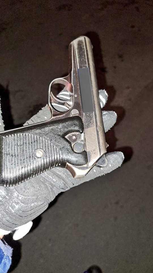 Hijacked vehicle and firearms recovered by JMPD in Jeppestown