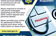 Beware of phishing scams