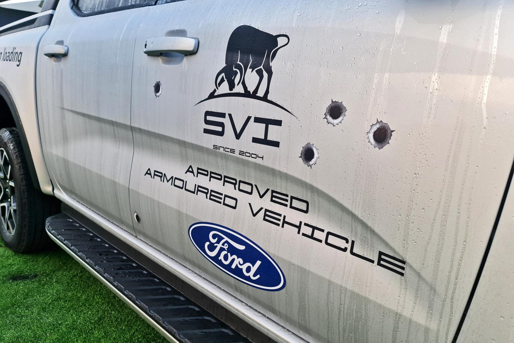 SVI-Armoured Next-Gen Ford Ranger prototype unveiled at NAMPO 2023