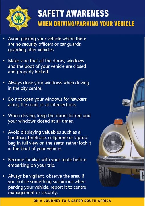 Safety Awareness in and around your Vehicle