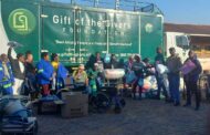 Gift of the Givers distributed bulk food and detergent supplies to Old Age homes in Brits