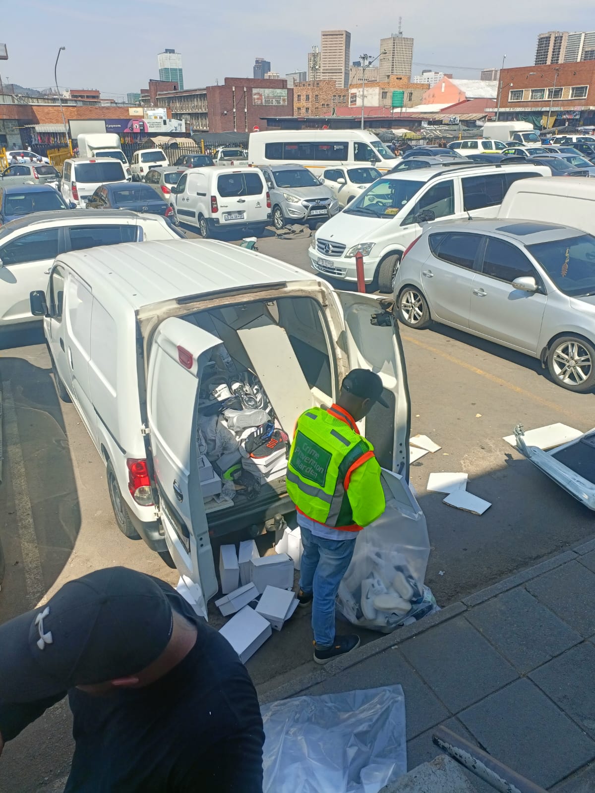 Counterfeit goods estimated to the value of approximately R13.7 million seized at Marabastad