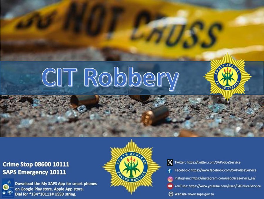 Cash-In-Transit robbery in Bloemfontein