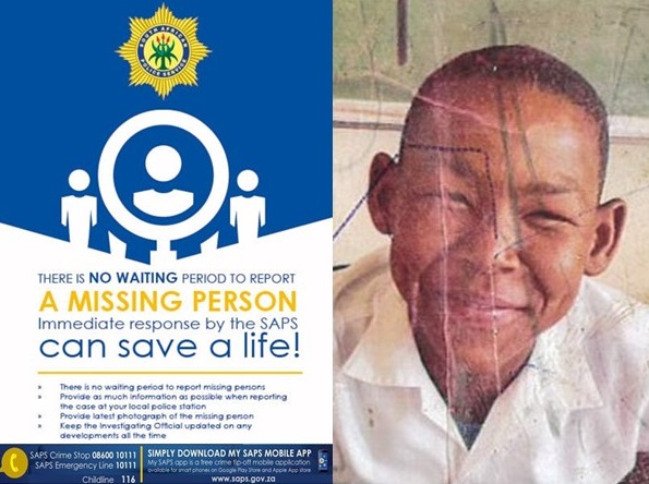 Galeshewe FCS Unit requests assistance to find missing person