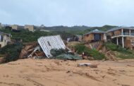 The shattering aftermath of the torrential rains and flooding in Blue Horizon Bay