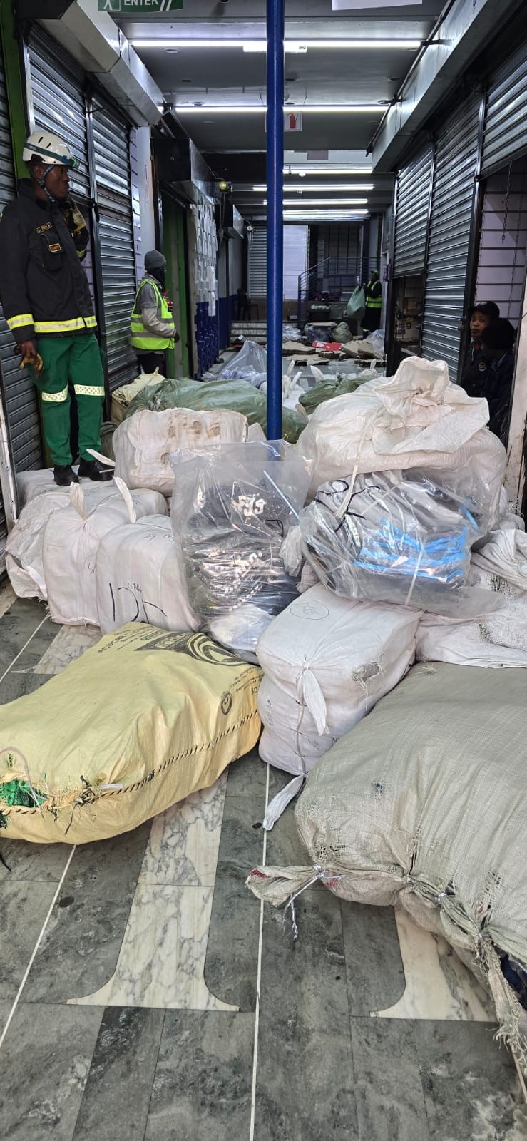 Police seize over 18 000 counterfeit items worth R15.5 million in the Johannesburg CBD
