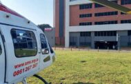 A patient in an critical condition airlifted from Ballito to Busamed Gateway Private Hospital
