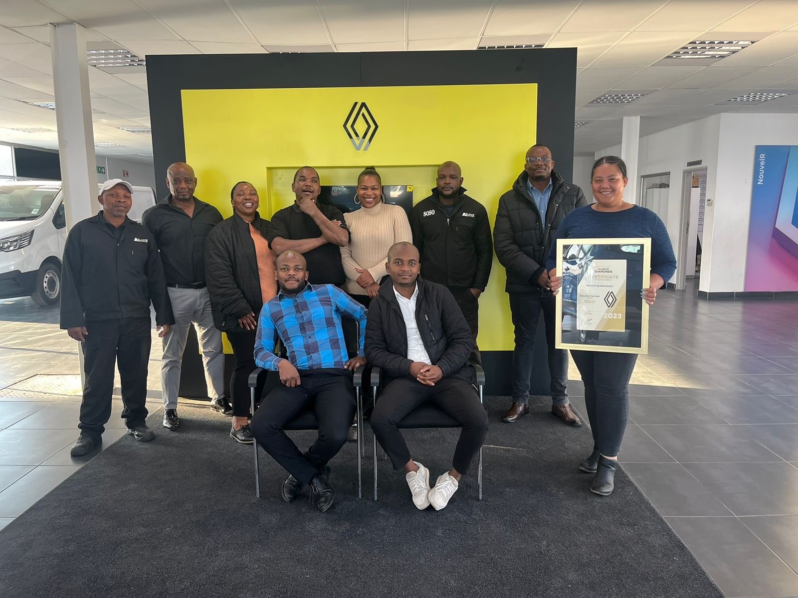 Kelston named Renault SA's top micro dealership
