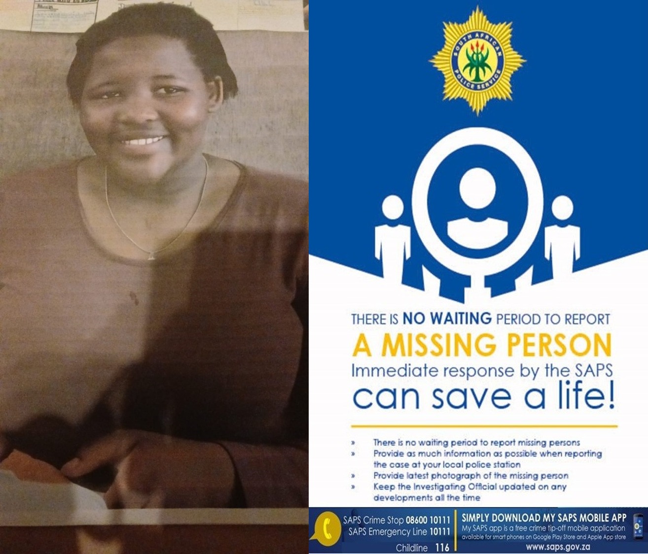 Police seek missing girl from Gqeberha