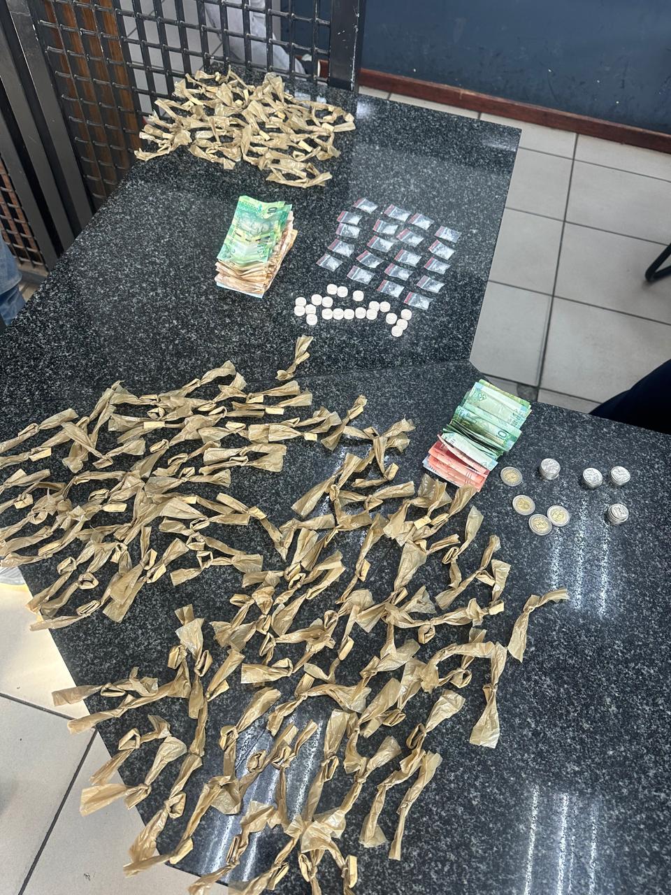 Three suspects nabbed while R10 000 worth of drugs confiscated