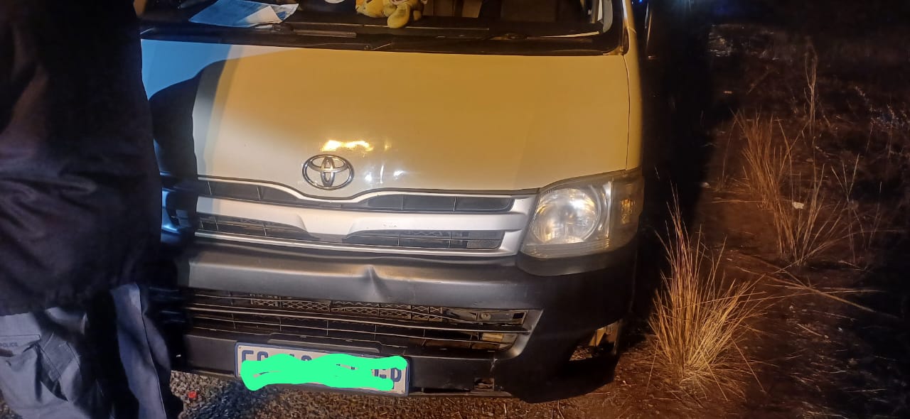 A stolen taxi and three other vehicles were impounded after they were found to have been tampered with