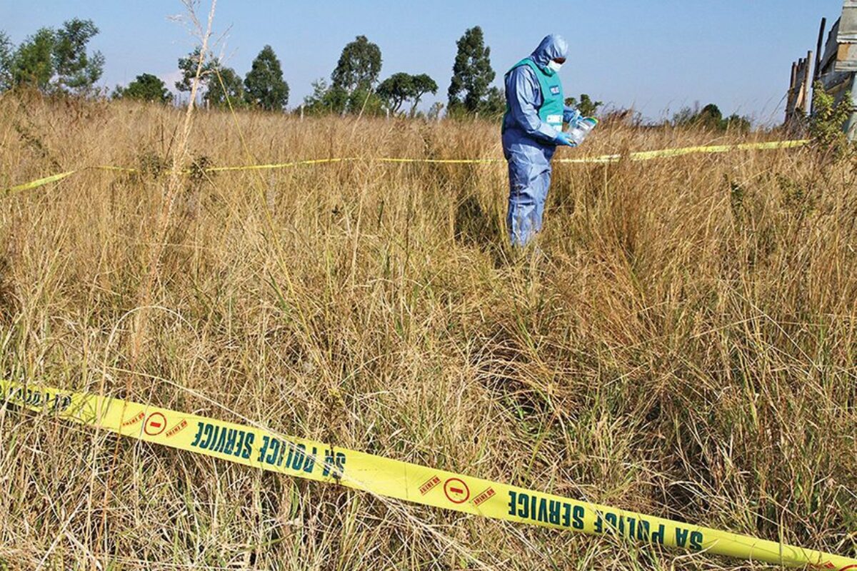 Suspect sought after farm worker's body found in decomposed state with hands tied up