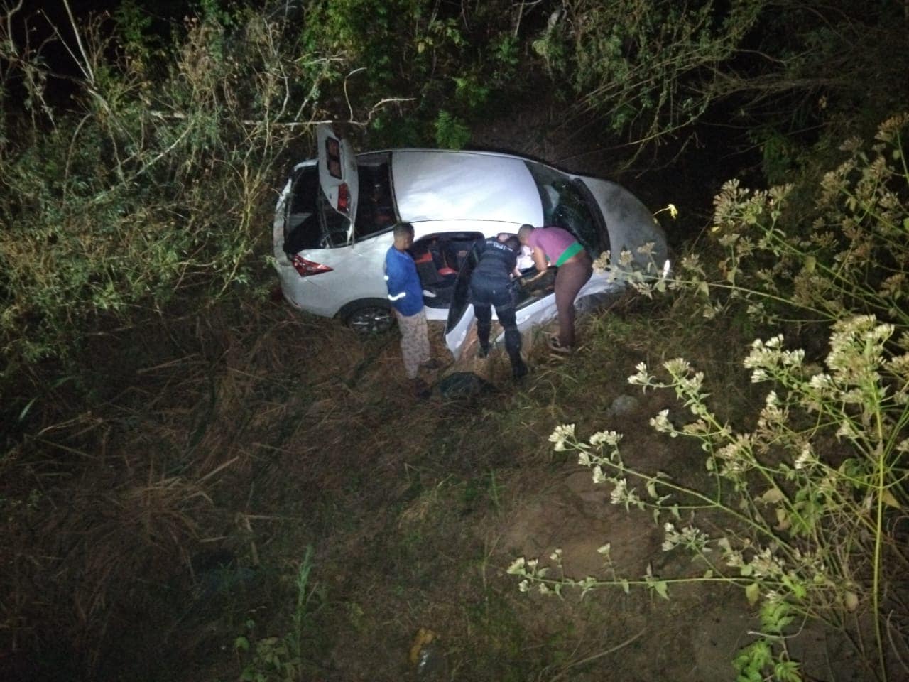 Family returning from medical facility involved in a collision: Oakford - KZN