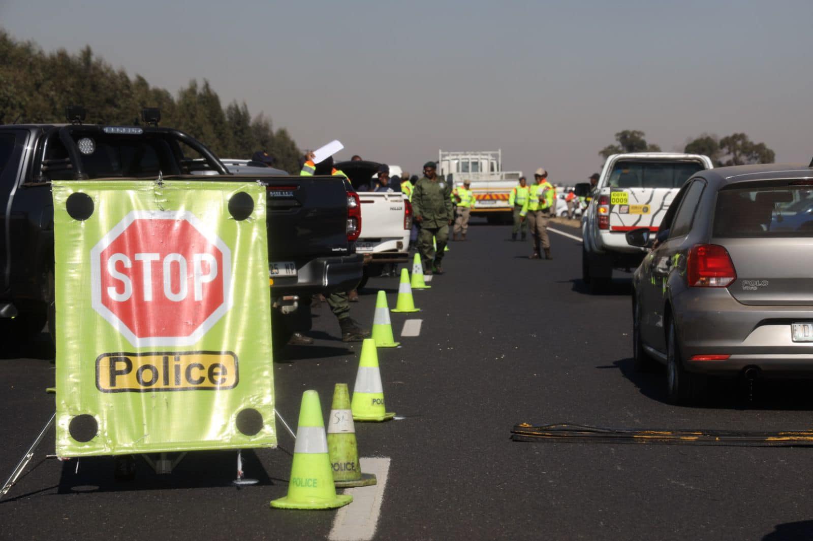 In the spirit of Women's Month multiple roadblocks was set up aimed at monitoring motorists and crime