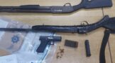 Two male suspects arrested for possession of unlicenced firearms