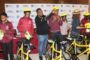 43 learners benefit bicycles from Thuntsa Lerole in Morokwaneng