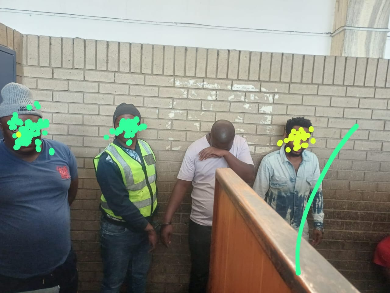 Four suspects arrested for extortion and intimidation in Johannesburg CBD