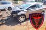 One person was injured in a two-vehicle collision in Pretoria East