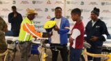 Learners benefit with 50 bicycles through Thuntsha Lerole in Moretele