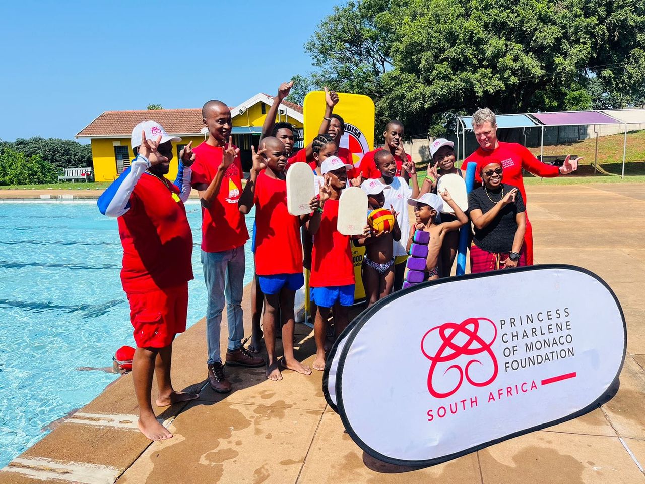 MEC Rodgers lends helping hand to organisation training KZN's next best swimmers