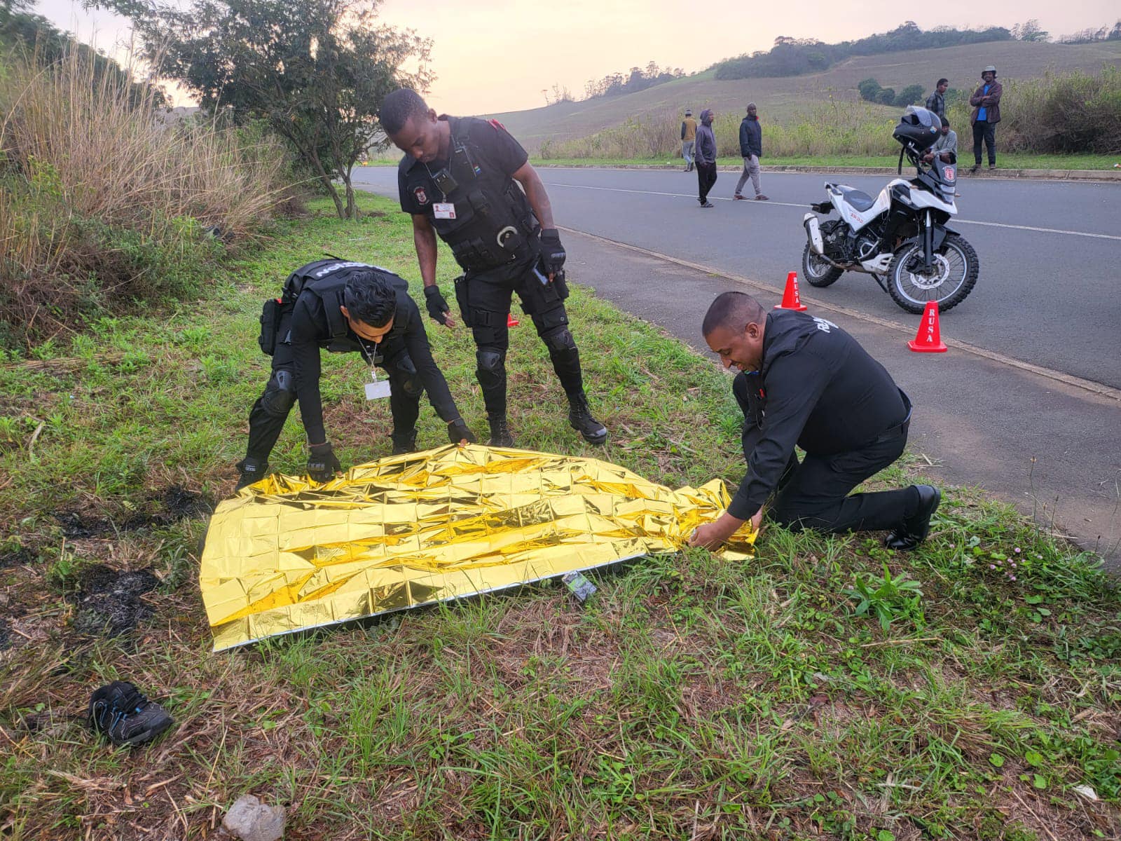 Jogger discovers charred human remains in Cornubia