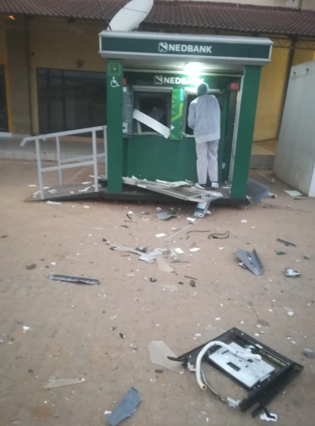 Police launch a search for suspects after ATM bombing in Levubu