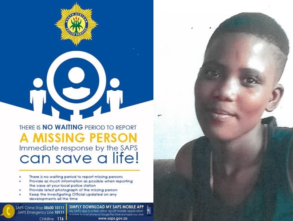 Missing Lutho Nazo sought by Delft FCS Unit