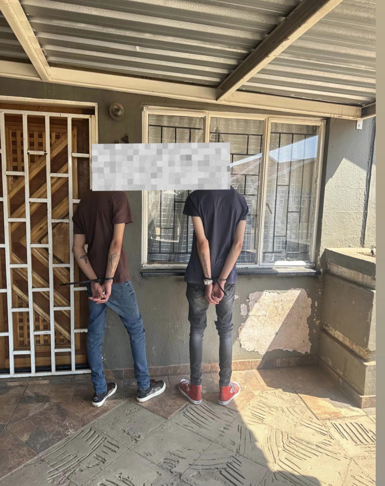 Two suspected hijackers behind bars in the Delmore Gardens area