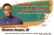 Transport Deputy Minister to showcase investment in digitization of vehicle testing