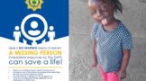 Missing 5-year-old child sought by SAPS