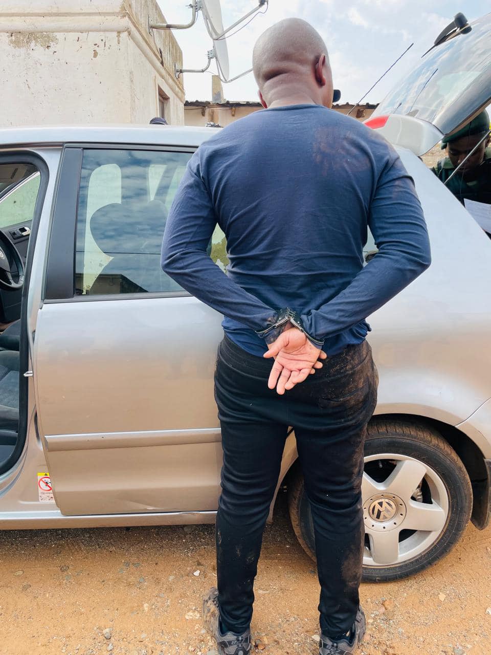 Gauteng Law enforcement recovered a stolen vehicle in Phumula