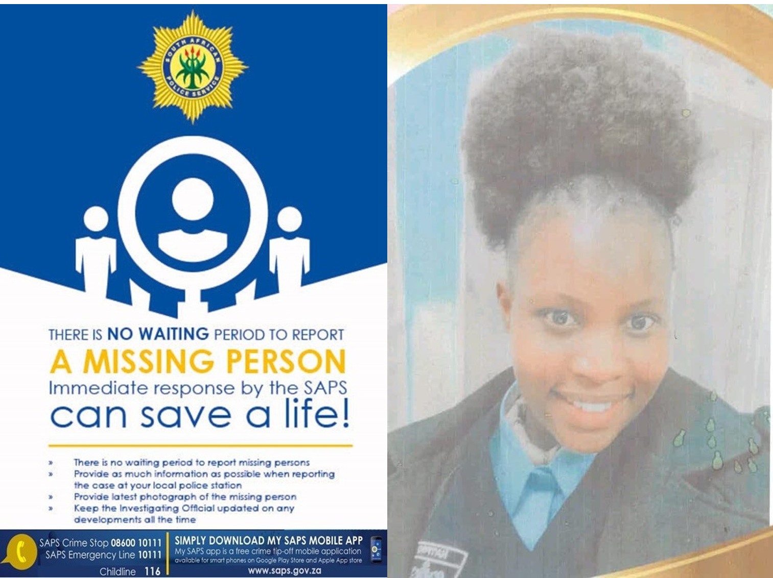 Phokeng police request community assistance in searching for missing woman