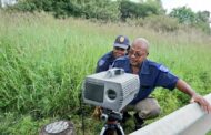 A total of 105 motorists arrested for speeding by JMPD High Speed Unit Officers