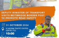 Wrapping up October Transport Month with a focus on road safety