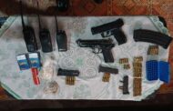 Police nab suspects and seize firearms, ammunition and a variety of drugs