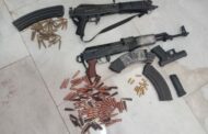 Suspect arrested for possession of unlicensed high-calibre firearms