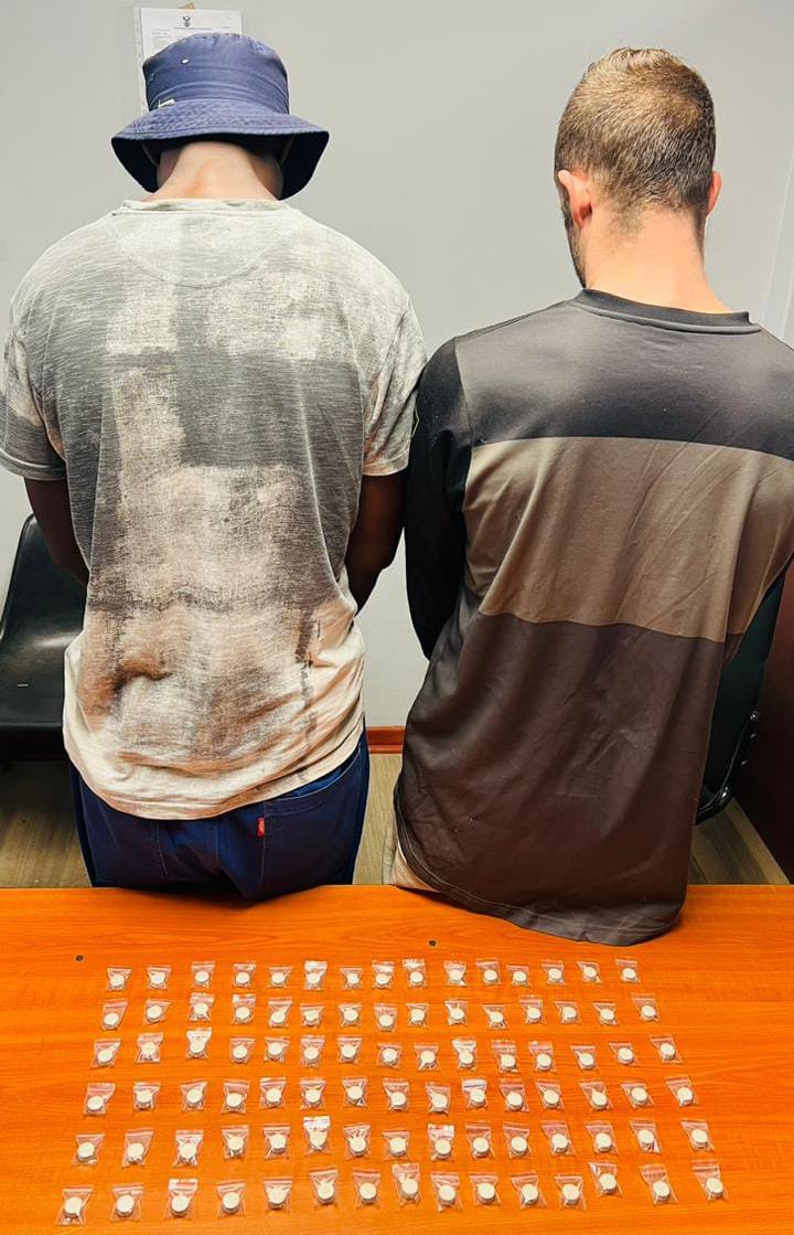 Police arrest two men in Welkom for possession of drugs