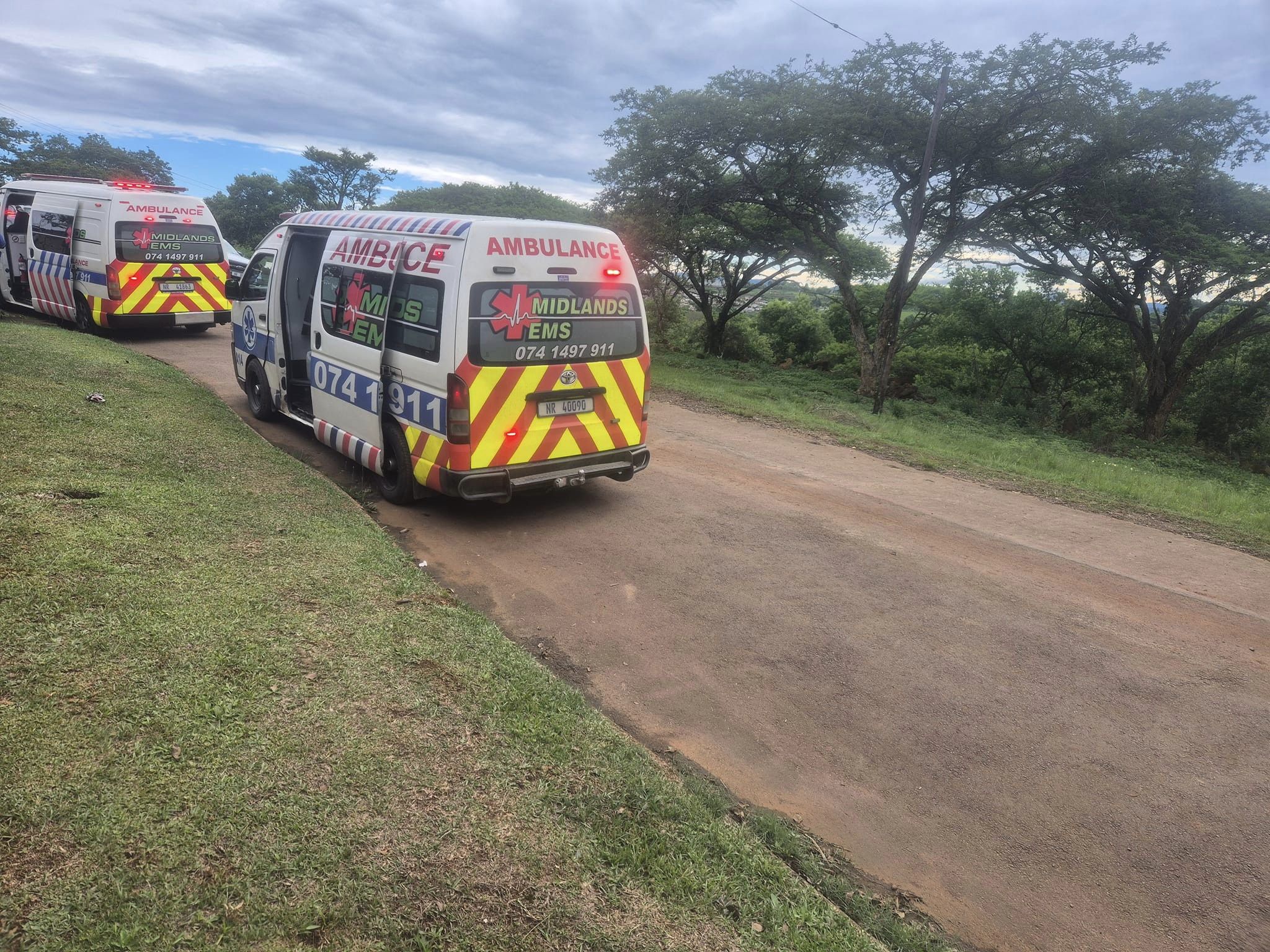 A school pupil was found unresponsive on the side of the road in Howick