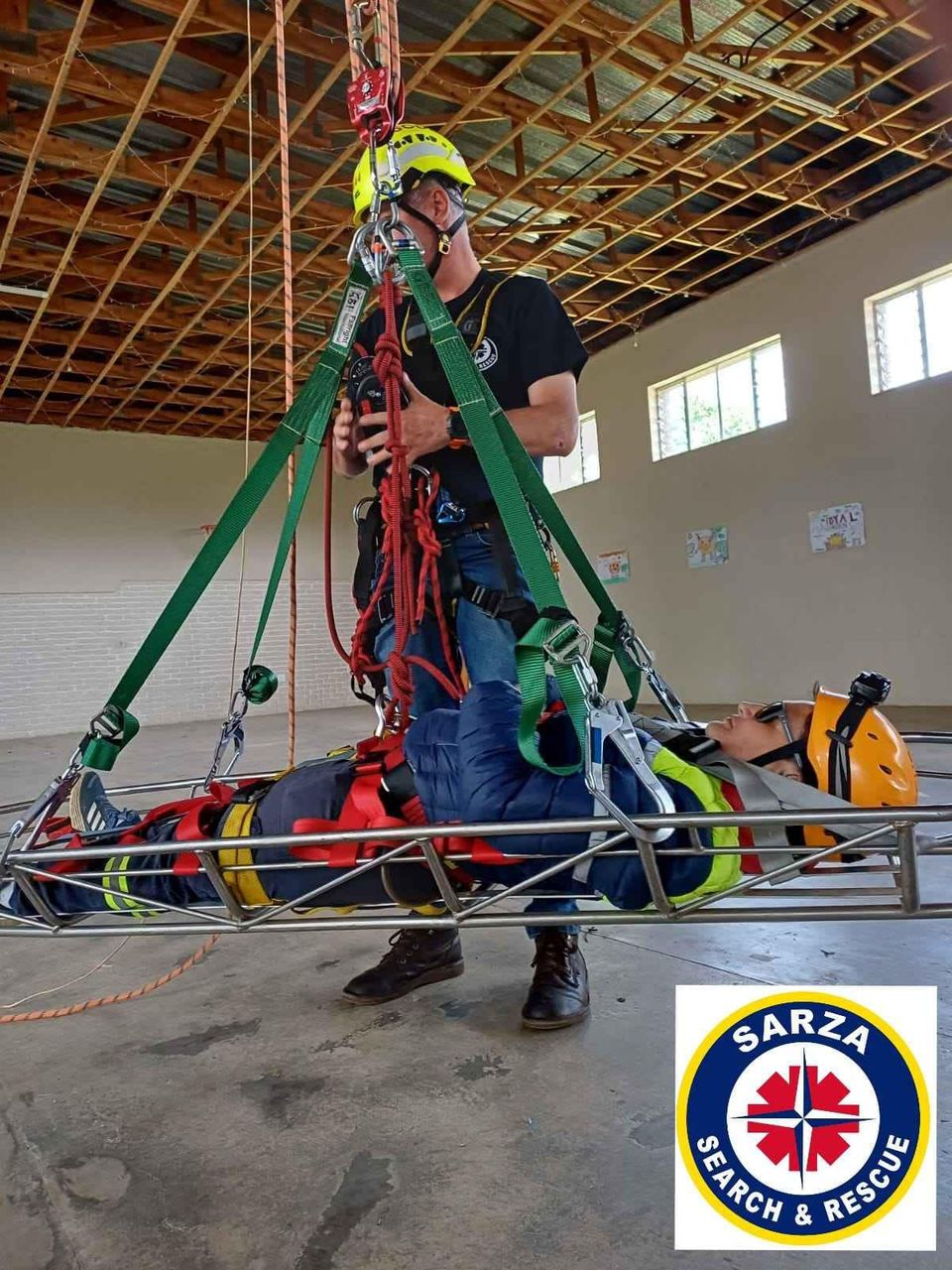 Search and Rescue training at Queens River Adventure Camp in the Lowveld