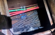 SCP Security arrested a suspect in Roosevelt Park for cable theft