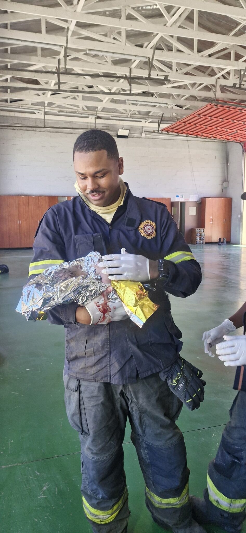 Baby delivered at the Mfuleni Fire Station