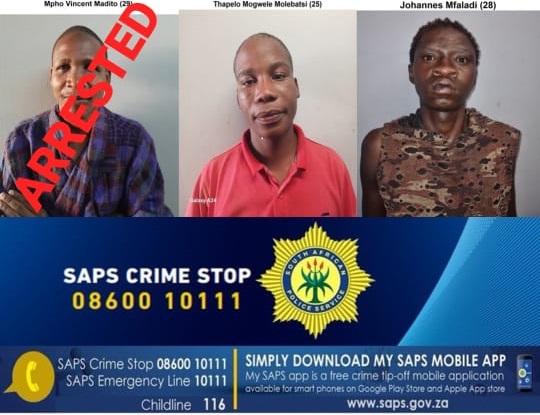 Police launch a manhunt for two escapees still on the run