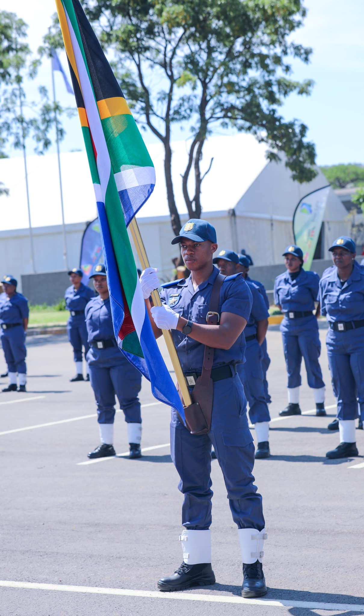 Pass Out Parade honouring 123 traffic trainees who have successfully completed the NQF Level 6 Traffic Officer qualification