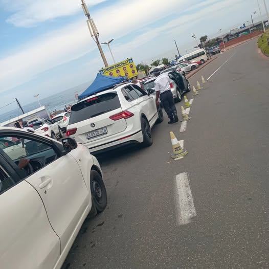 Vehicles carrying alcohol turned back at Bluff Ansteys Beach