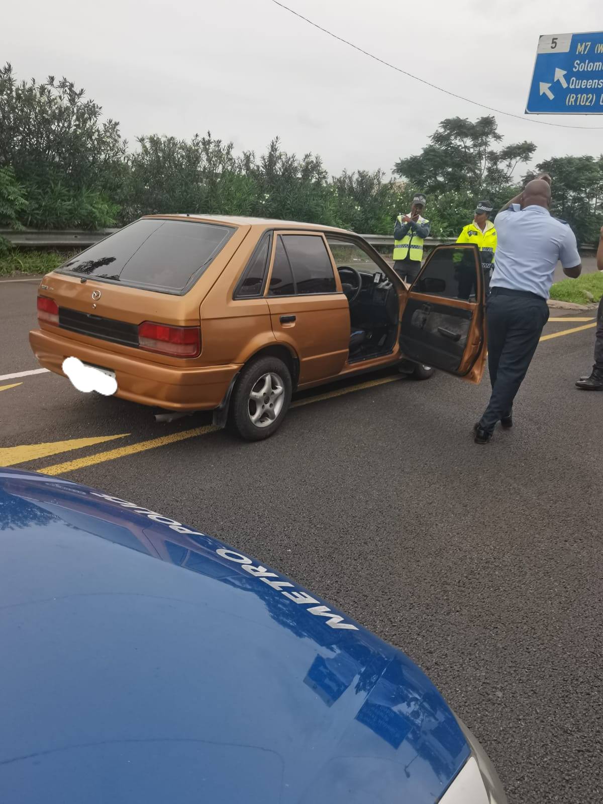 Successful vehicle recovery after a high-speed pursuit along the M4 Southern Freeway