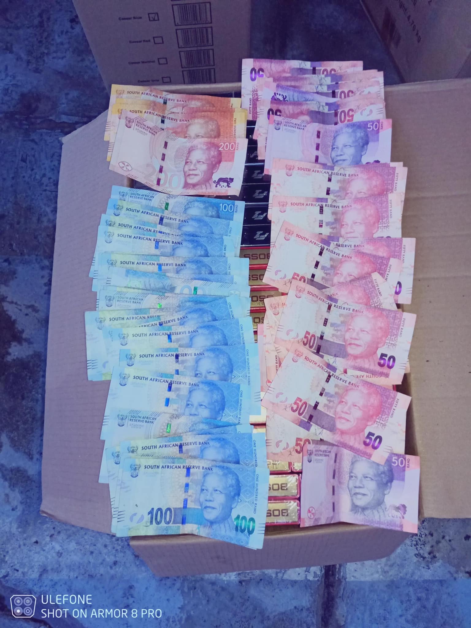 Illicit cigarettes to the value of R250,000 seized in Boksburg