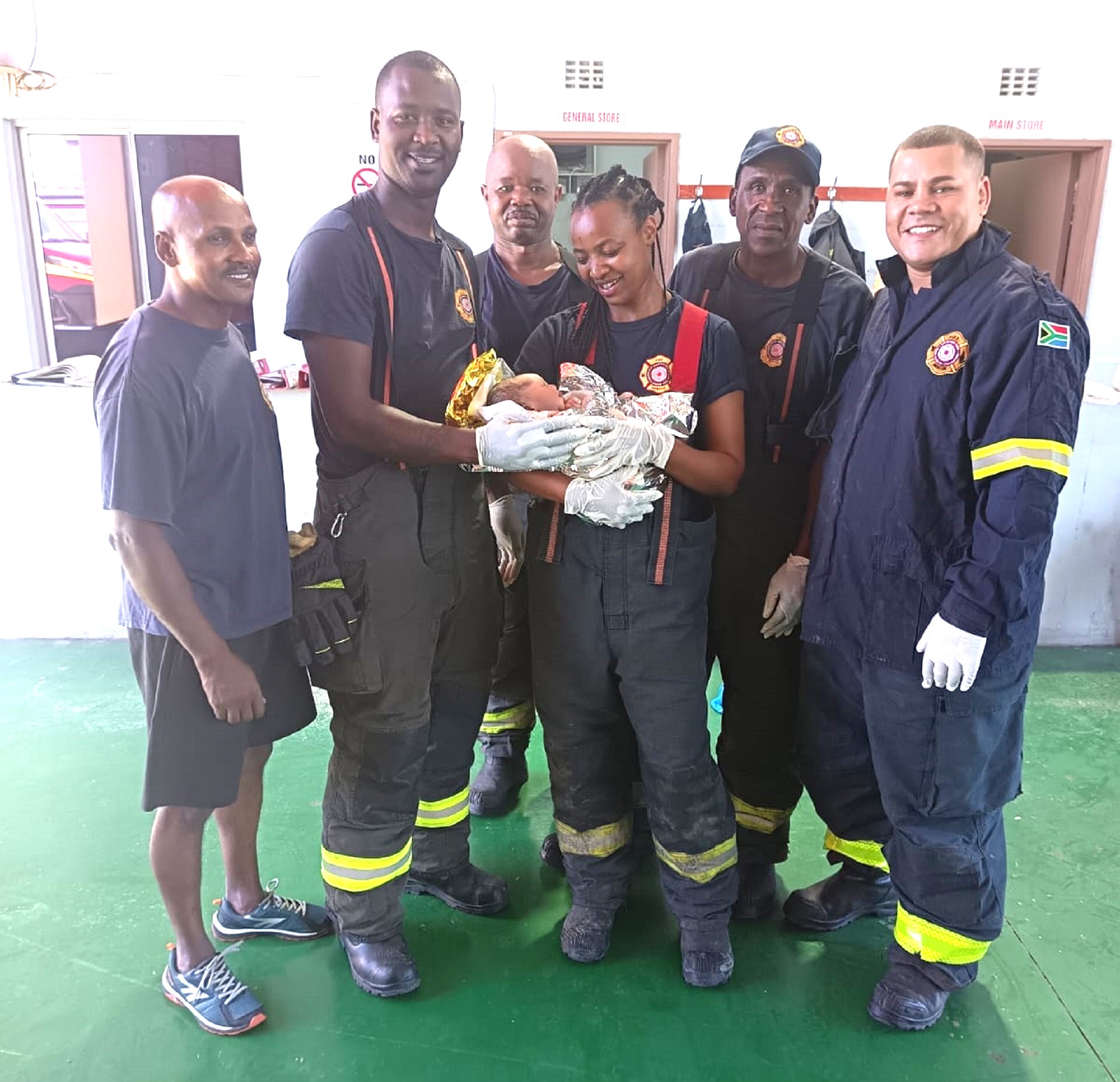 Midwifery hat-trick for Mfuleni firefighters