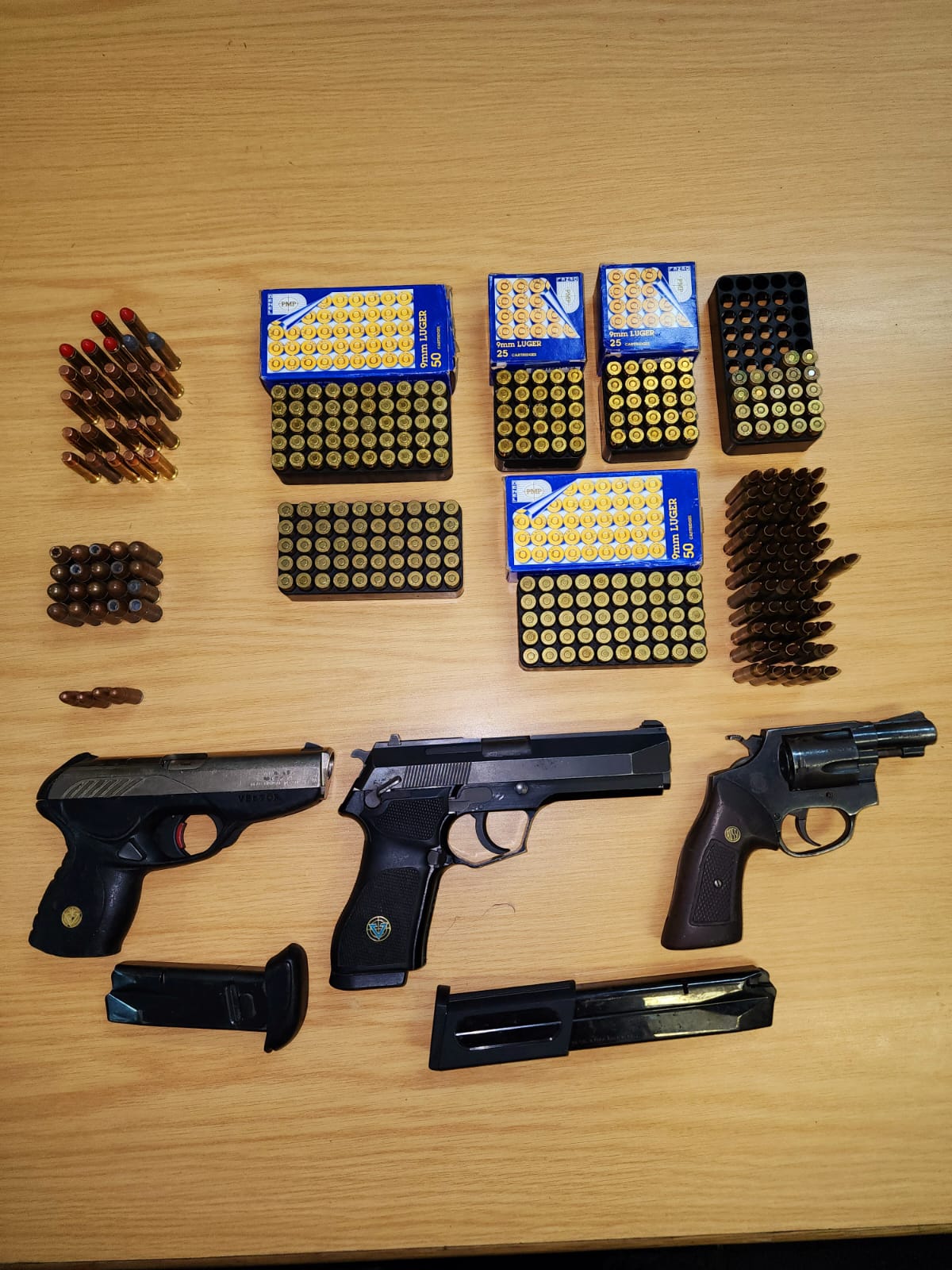 Anti-Gang Unit intensifies fight against the distribution of illegal firearms and ammunition