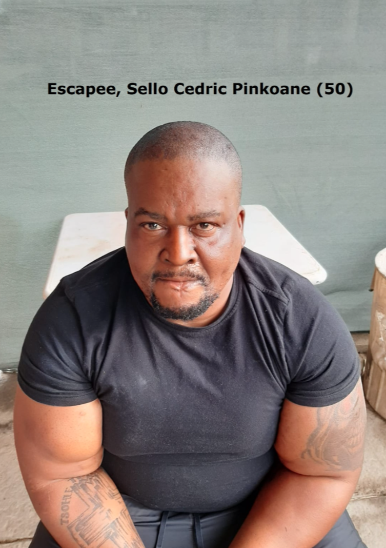 Wanted Sello Pinkoane re-arrested while in the act to commit another crime